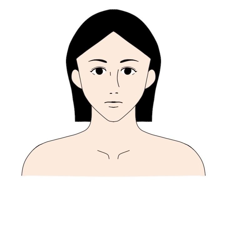 身長150cm体重65kg程度の女性が23kg痩せた顔の見た目の変化アフター