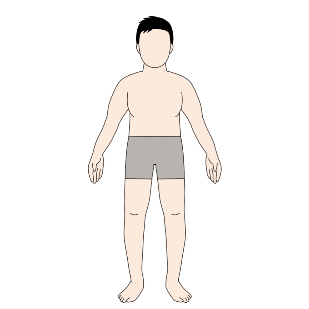 身長180cm体重105kg程度の男性が23kg痩せた体の見た目の変化アフター