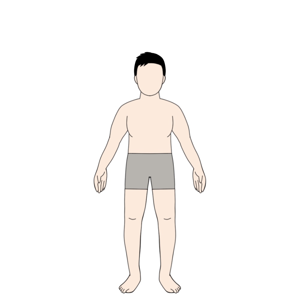 身長160cm体重90kg程度の男性が23kg痩せた体の見た目の変化アフター