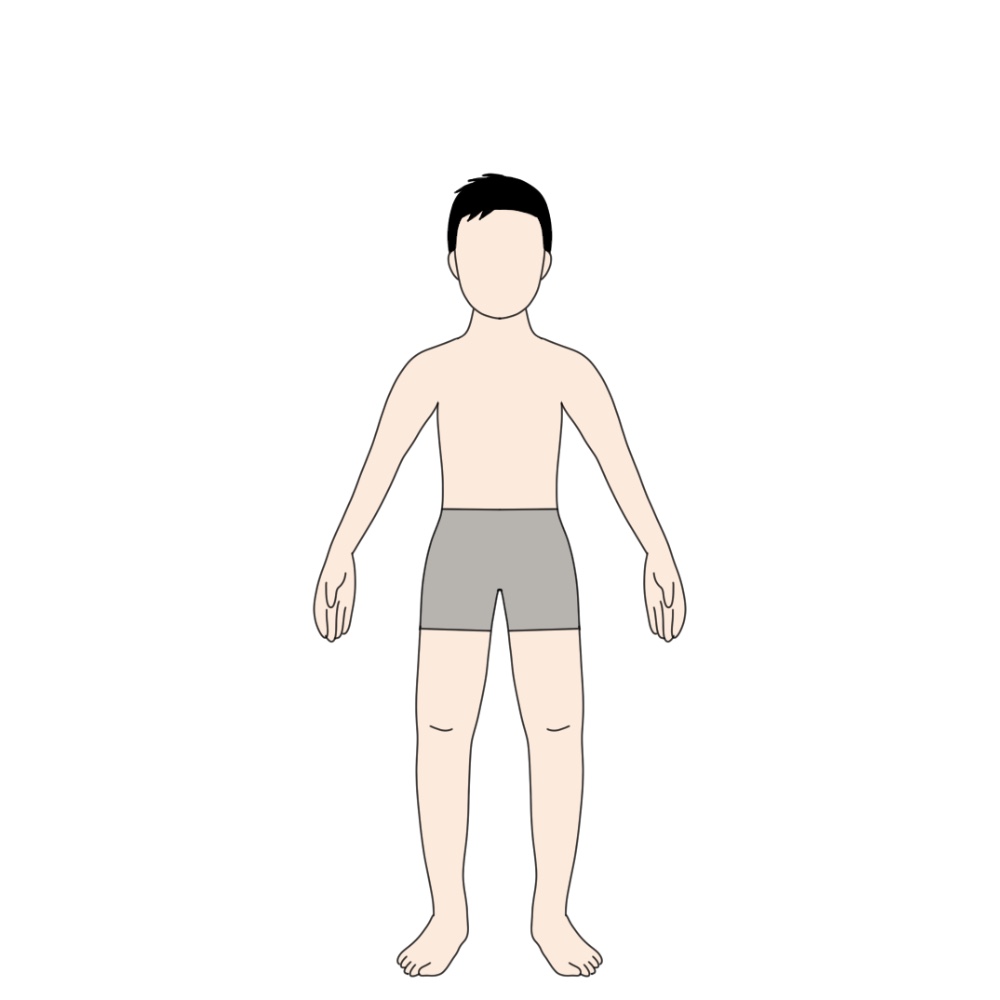 身長160cm体重60kg程度の男性が1kg痩せた体の見た目の変化アフター