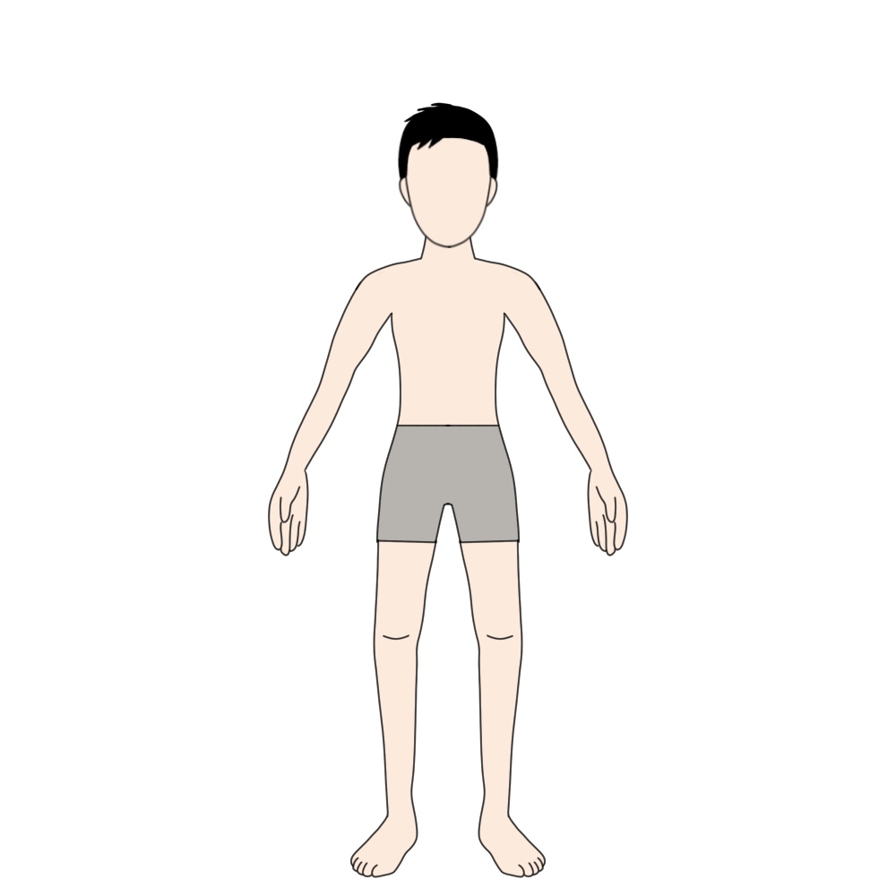 身長170cm体重80kg程度の男性が23kg痩せた体の見た目の変化アフター
